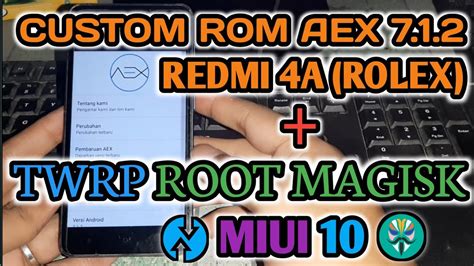 rolex twrp|redmi 4a fastboot rom.